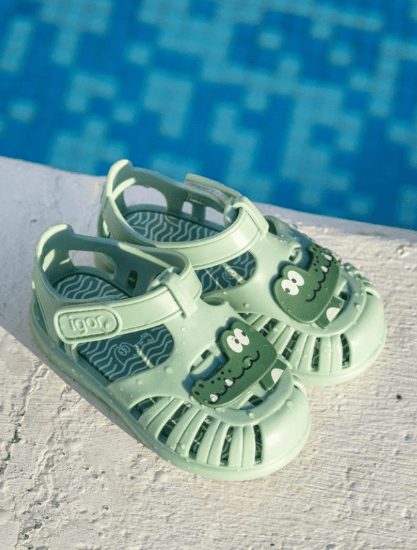 Sandalia Tobby Croco