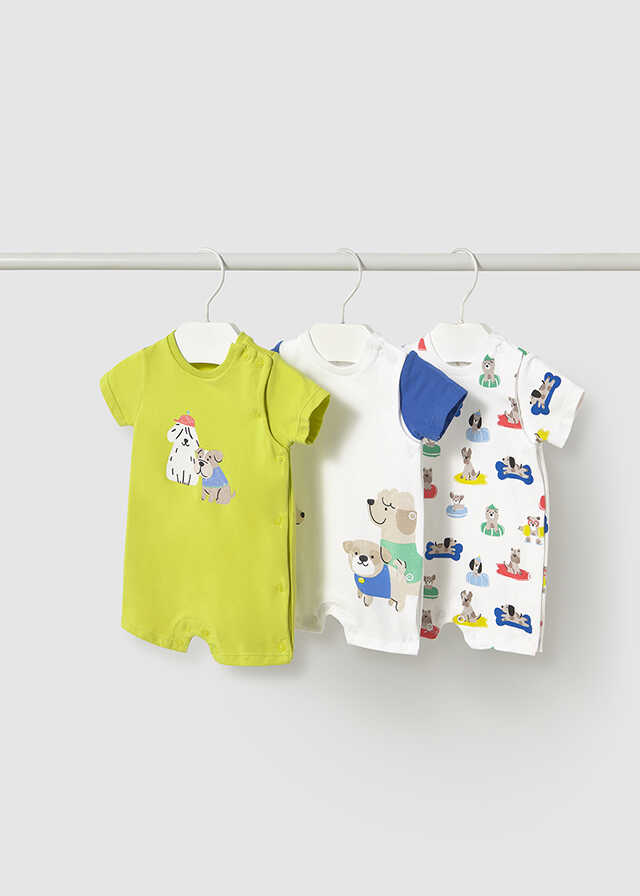 Set 3 peleles cortos