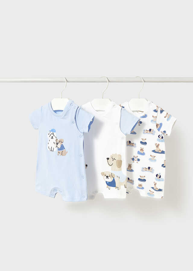 Set 3 peleles cortos