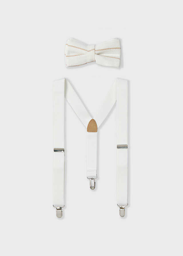 Set pajarita y tirantes