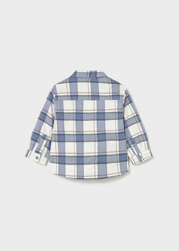 Sobrecamisa cuadros forrada