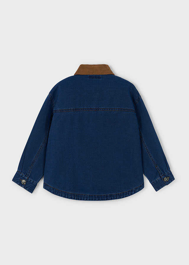 Sobrecamisa denim fluida
