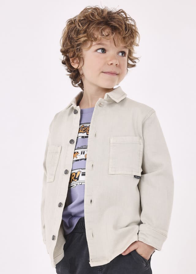 Sobrecamisa sarga