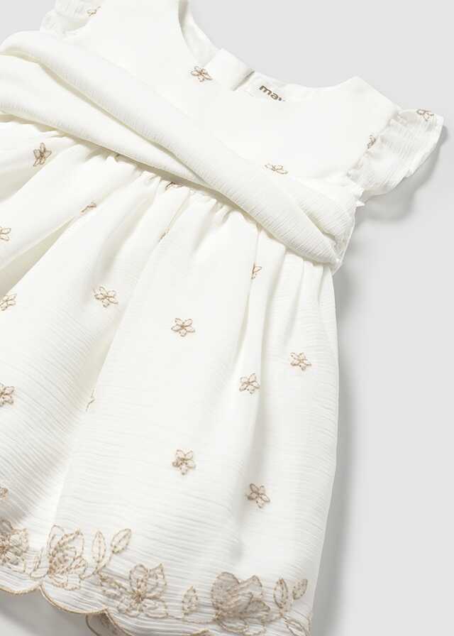 Vestido cenefa ceremonia