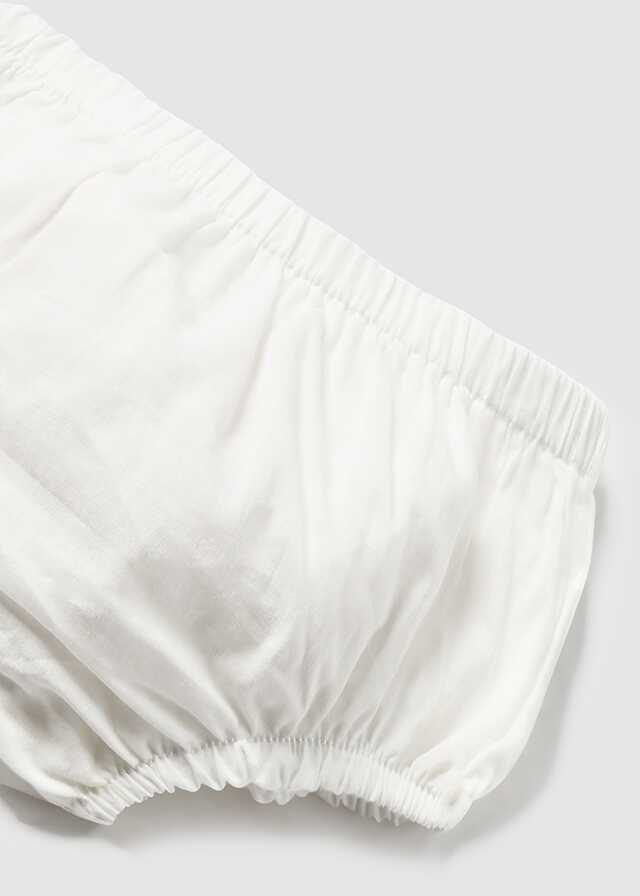 Vestido combinado tricot