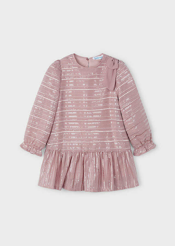 Vestido gasa fantasia