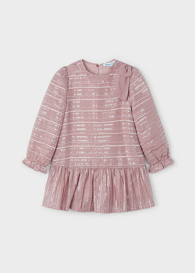 Vestido gasa fantasia