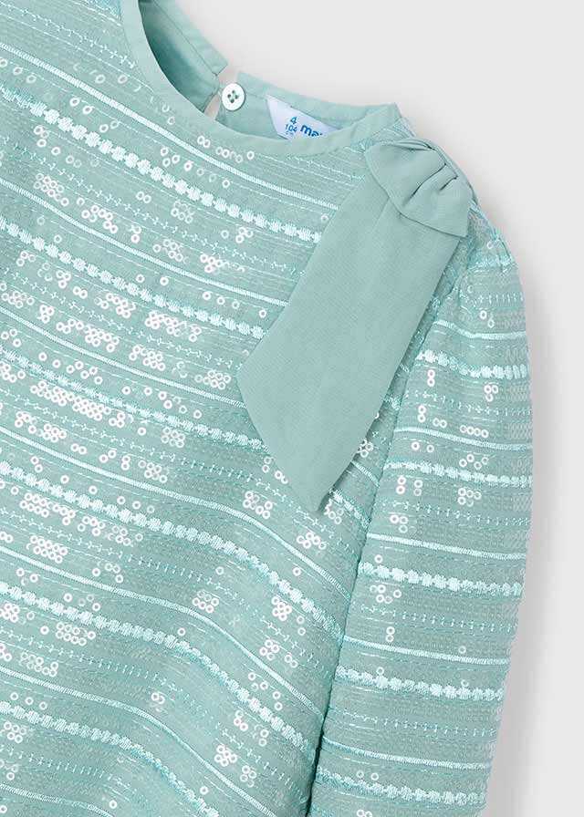 Vestido gasa fantasia