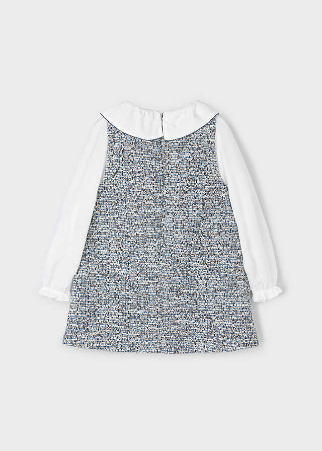 Vestido pichi combinado