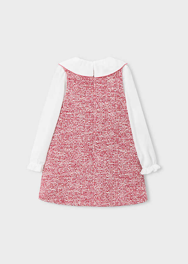 Vestido pichi combinado