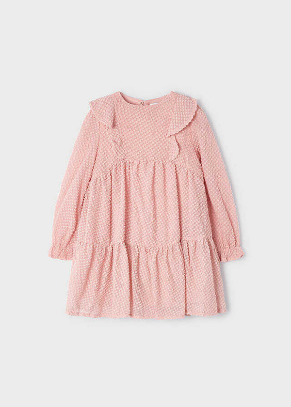 Vestido plumeti fantasia