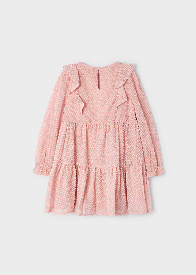 Vestido plumeti fantasia