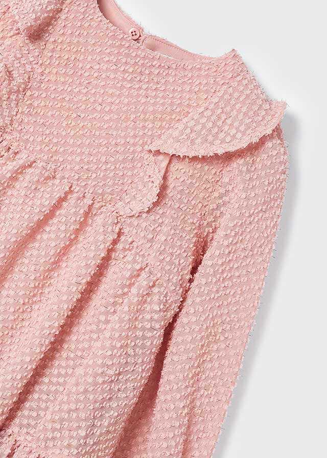 Vestido plumeti fantasia