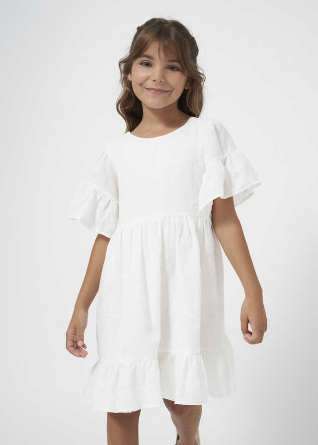 Vestido puff print