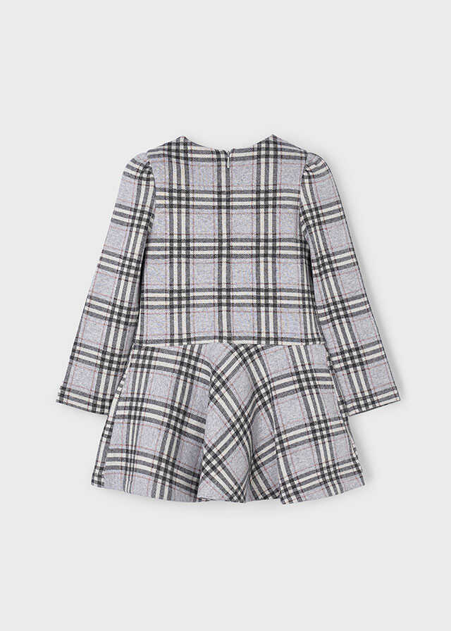 Vestido punto jacquard
