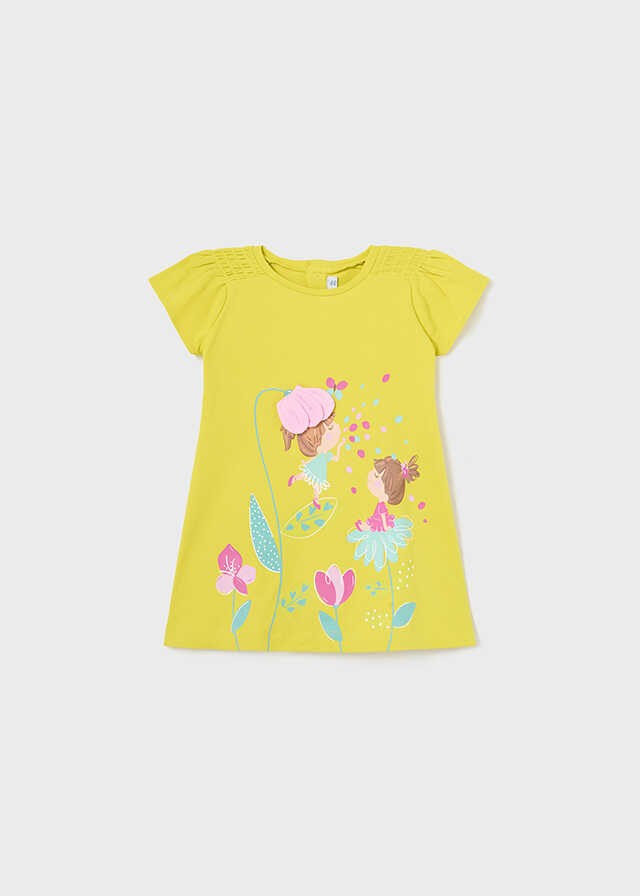 Vestido punto serigrafiado