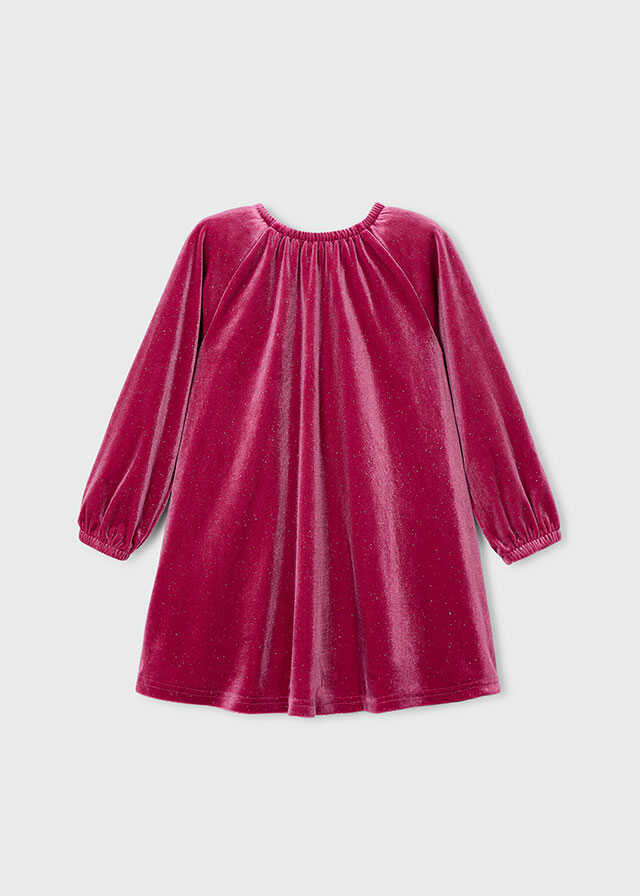 Vestido terciopelo brillo