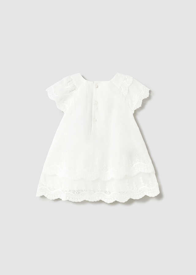 Vestido tul bordado