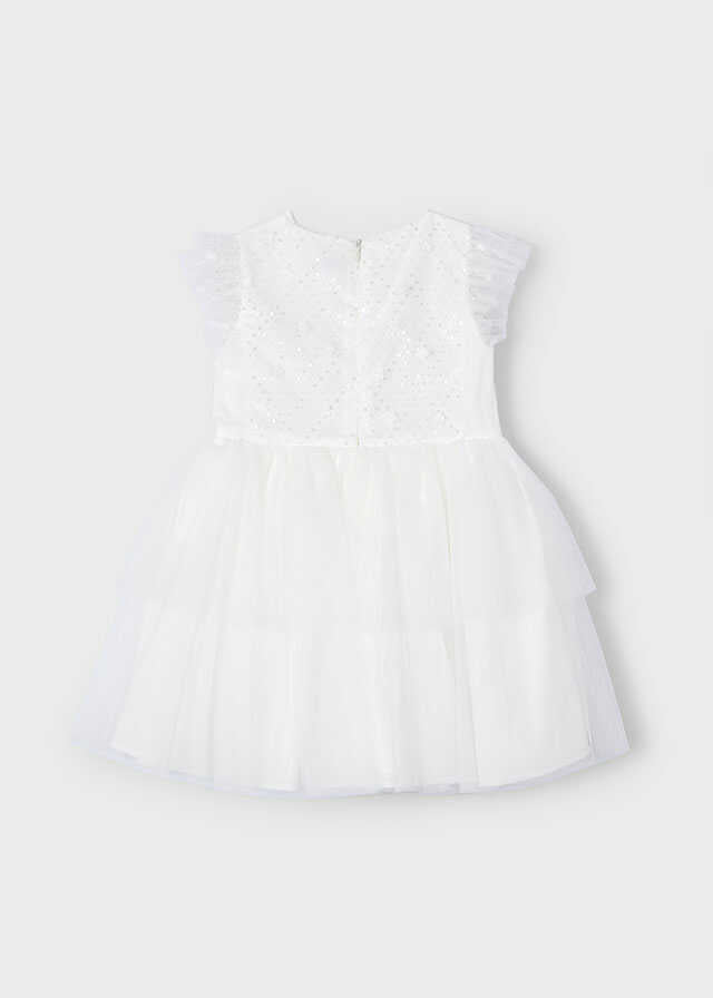 Vestido tul lentejuelas