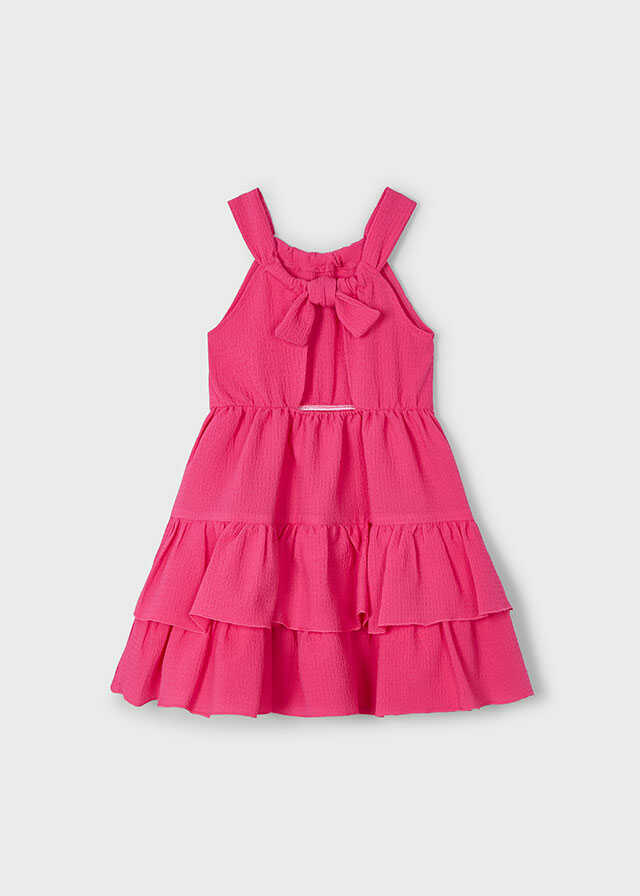 Vestido volantes