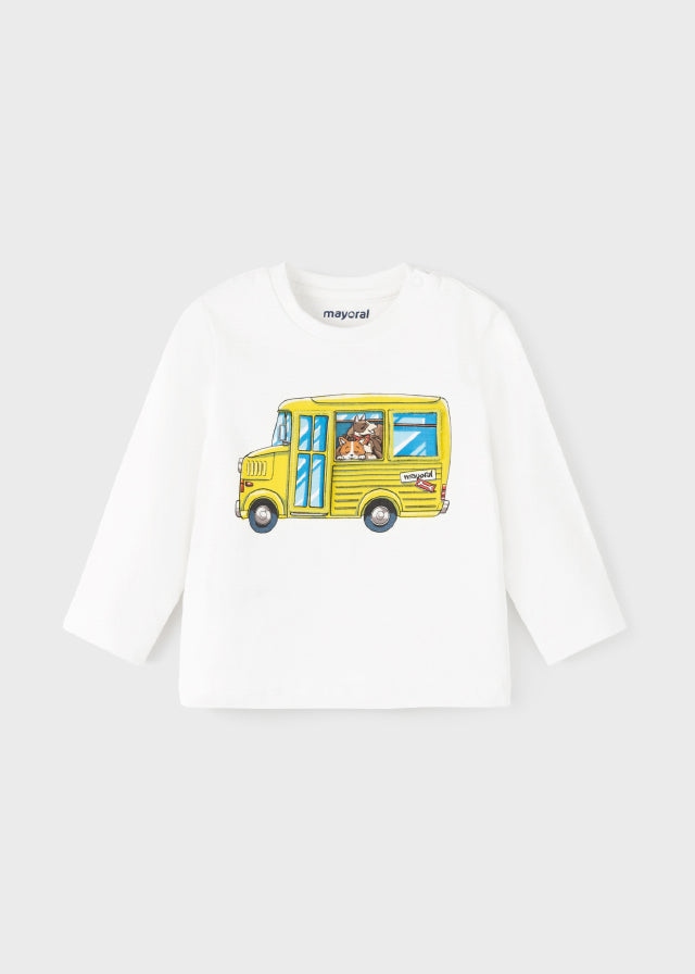 Camiseta m/l play autobus