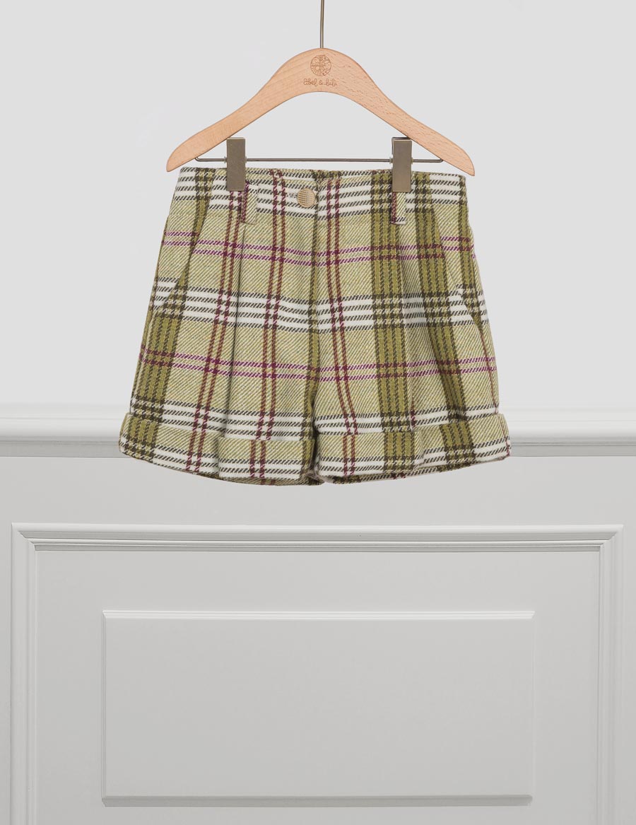 Bermuda cuadros fantasía