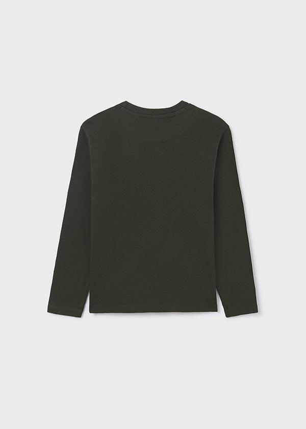 Camiseta m/l embossed