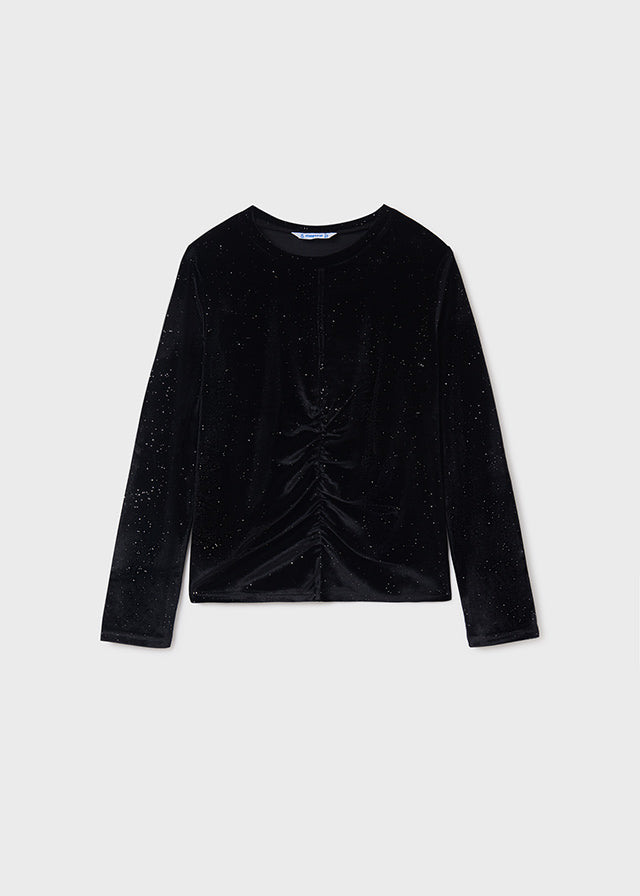 Camiseta m/l terciopelo