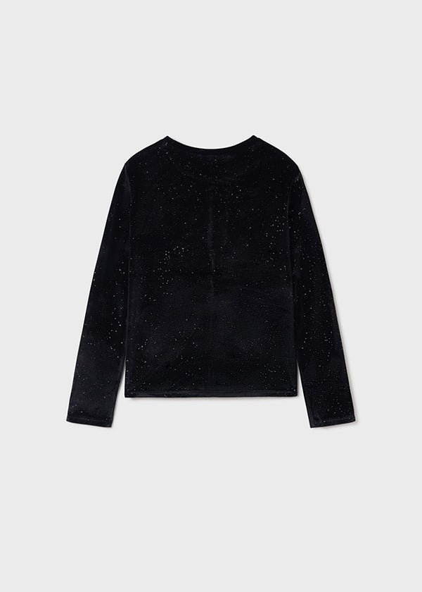 Camiseta m/l terciopelo