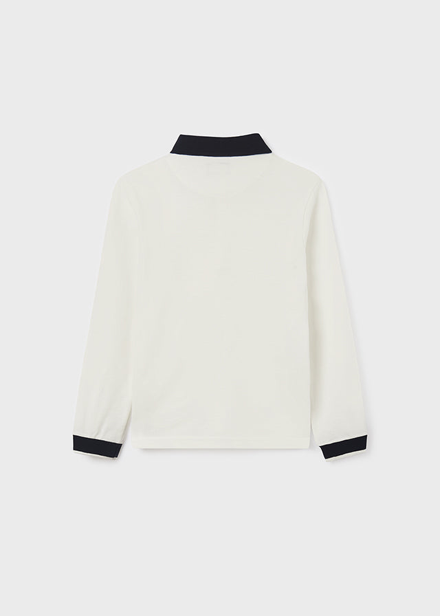 Polo m/l embossed