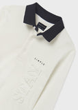 Polo m/l embossed