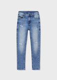 Pantalon denim rotos straight
