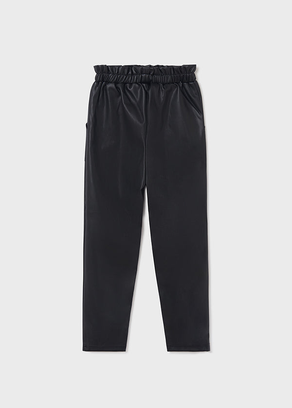 Pantalon largo polipiel