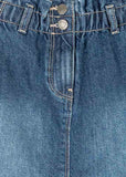 Falda en denim