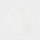 Camisa m/l lino basica