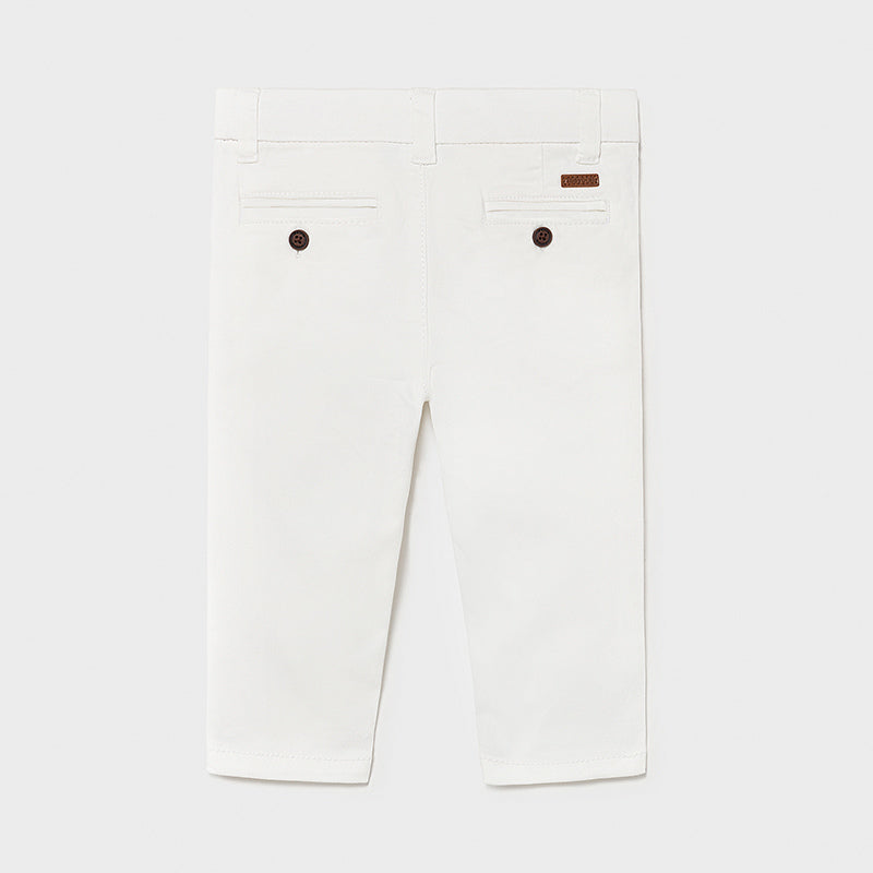 Pantalon chino sarga basico