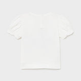 Camiseta m/c niña y gatito