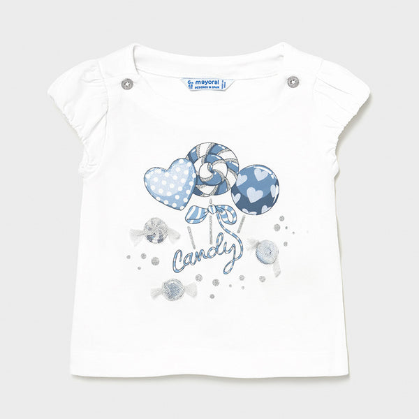 Camiseta m/c golosinas