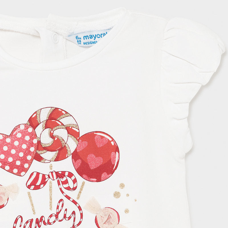 Camiseta m/c golosinas