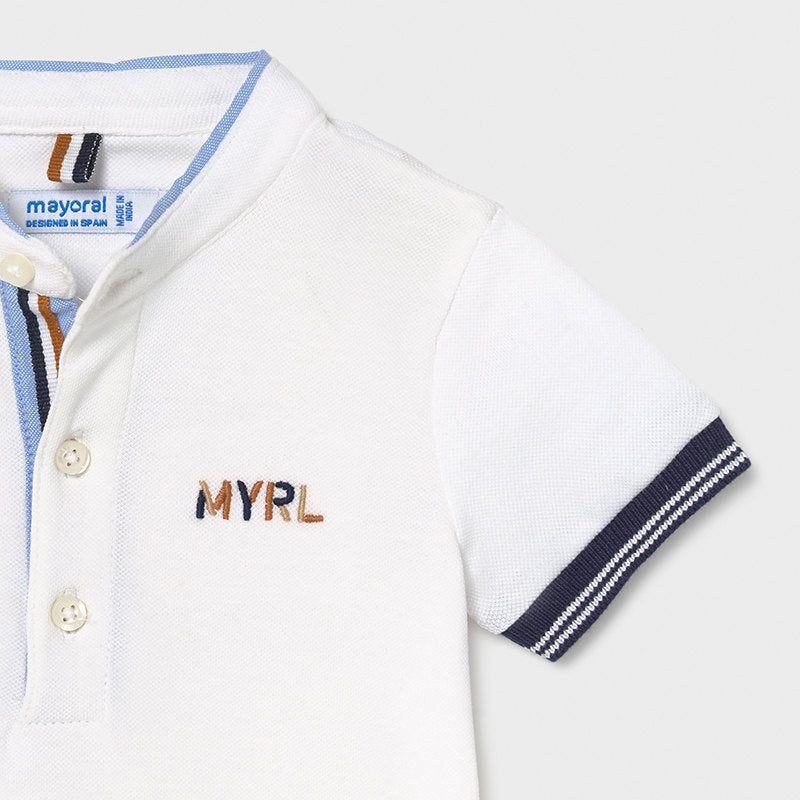 Polo m/c myrl cuello mao