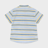 Camisa m/c cuello mao