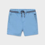 Bermuda sarga cintura patente