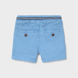 Bermuda sarga cintura patente