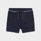 Bermuda sarga cintura patente