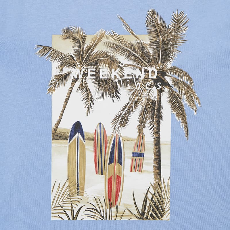 Camiseta m/c weekend vibes