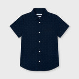 Camisa m/c microestampada