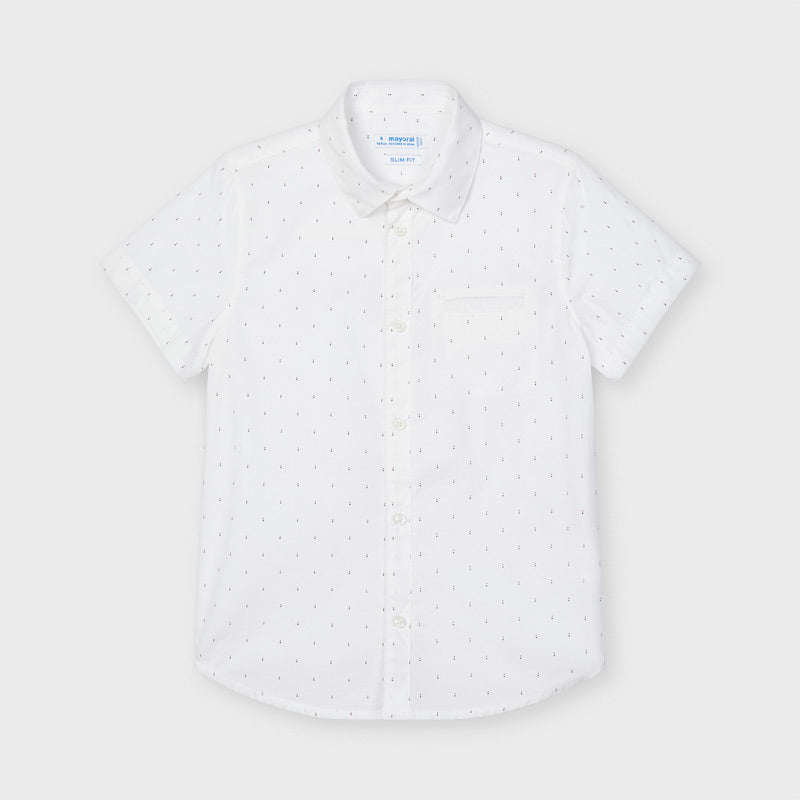 Camisa m/c microestampada