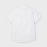 Camisa m/c microestampada