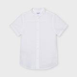 Camisa m/c lino c/mao