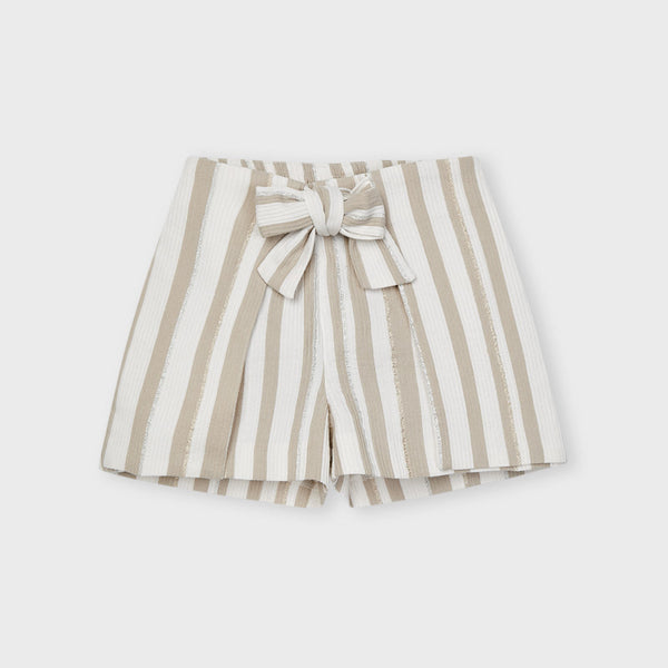 Short rayas lurex